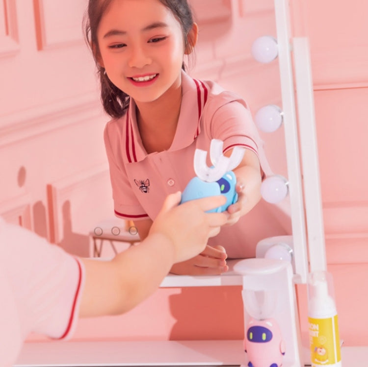 Lanbeibei แปรงสีฟันไฟฟ้าอัตโนมัติรูปตัว U สำหรับเด็ก, 2-6 Years Old Plus Version (Blue), 6-12 Years Old Plus Version (Blue), 2-6 Years Old Home Version (Blue), 6-12 Years Old Home Version (Blue), 2-6 Years Old Plus Version (Pink)                       ...