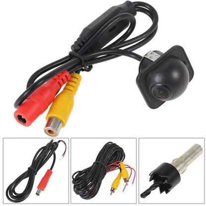 รถหมวกฟางรูปร่างกล้องมองหลังรถยนต์ HD Night Vision กล้องถอยหลัง, MZ-187CCD