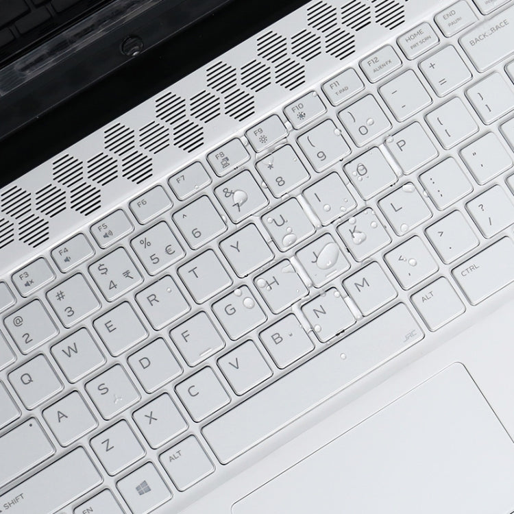 T19802 แป้นพิมพ์คอมพิวเตอร์ฟิล์ม GAMING Notebook TPU ป้องกันฟิล์มสำหรับ Dell ALIENWARE M15-R2