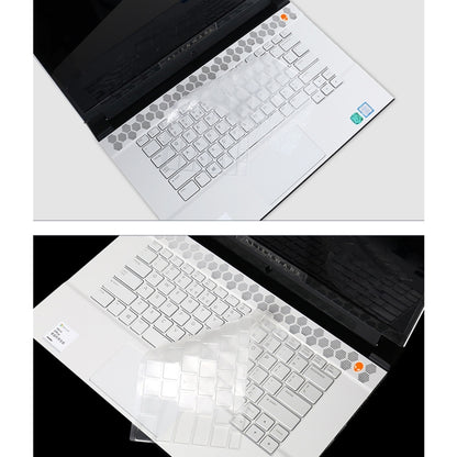 T19802 แป้นพิมพ์คอมพิวเตอร์ฟิล์ม GAMING Notebook TPU ป้องกันฟิล์มสำหรับ Dell ALIENWARE M15-R2