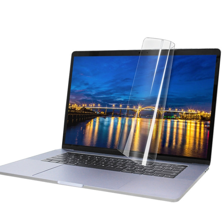 ฟิล์มป้องกันหน้าจอแล็ปท็อป PET โปร่งแสง HD 0.12 มม. 4H, For MacBook Air 11.6 inch A1465 / A1370, For MacBook Retina 12 inch A1534, For MacBook Pro 13.3 inch A1708 / A1706 / A1989 / A2159, For MacBook Air 13.3 inch A1466 / A1369                         ...