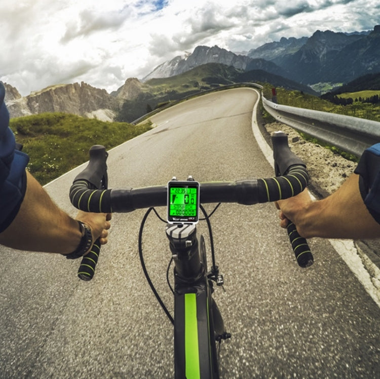 WEST BIKING จักรยานเสือภูเขาไร้สายรหัสเมตรหน้าจอขนาดใหญ่มัลติฟังก์ชั่นกันน้ำ Speedometer, Large-Screen