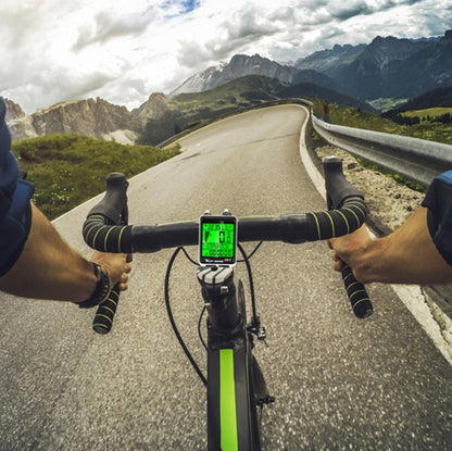 WEST BIKING จักรยานเสือภูเขาไร้สายรหัสเมตรหน้าจอขนาดใหญ่มัลติฟังก์ชั่นกันน้ำ Speedometer, Large-Screen