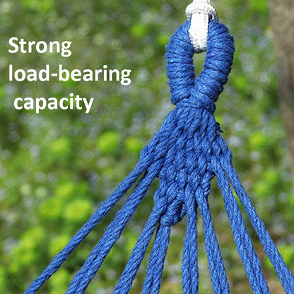 ผ้าใบหนา Hammock Field Rollover Prevention เปลญวนกลางแจ้ง Swing, 260x80 No Stick Single (Red Stripe), 260x80  Non-stick Single (Blue Stripes ), 260x100 No Stick (Red Stripes), 260x100 No Stick (Blue Stripes), 260x150 No Stick (Red Stripes）             ...