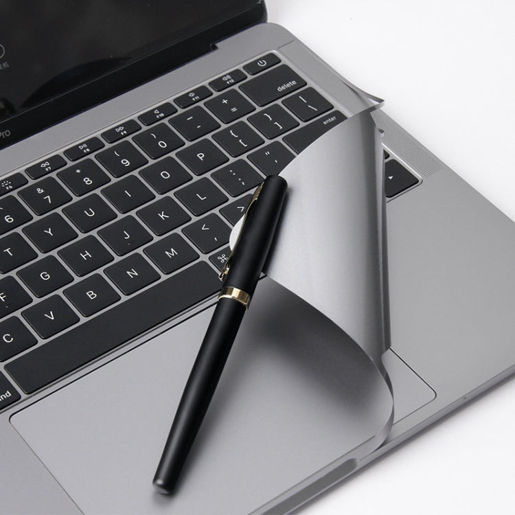 JRC 2 in 1 แล็ปท็อปสติ๊กเกอร์วางฝ่ามือ + ชุดฟิล์มทัชแพด, For MacBook Air 13.3 inch A1932 (2018), For MacBook Pro 13.3 inch A2289 & A2251 (2020), For MacBook Air 13.3 inch A2179 (2020), For MacBook Pro 16 inch A2141 (with Touch Bar)