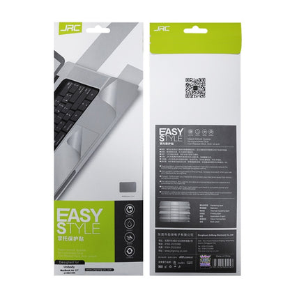 JRC 2 in 1 แล็ปท็อปสติ๊กเกอร์วางฝ่ามือ + ชุดฟิล์มทัชแพด, For MacBook Air 13.3 inch A1932 (2018), For MacBook Pro 13.3 inch A2289 & A2251 (2020), For MacBook Air 13.3 inch A2179 (2020), For MacBook Pro 16 inch A2141 (with Touch Bar)