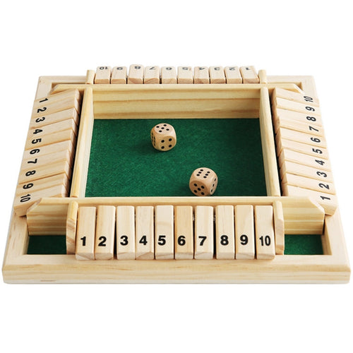 สี่ด้านดิจิตอล Flop เกมปาร์ตี้ปฏิสัมพันธ์เด็กการศึกษา Leisure Board เกมผู้ใหญ่ Decompression ของเล่นไม้, Green