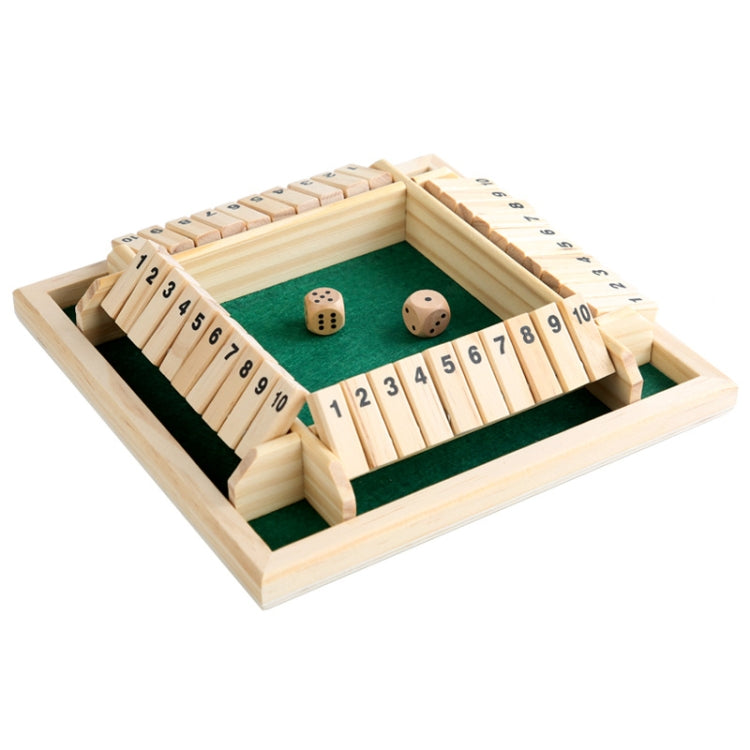 สี่ด้านดิจิตอล Flop เกมปาร์ตี้ปฏิสัมพันธ์เด็กการศึกษา Leisure Board เกมผู้ใหญ่ Decompression ของเล่นไม้, Green