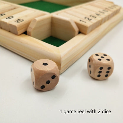 สี่ด้านดิจิตอล Flop เกมปาร์ตี้ปฏิสัมพันธ์เด็กการศึกษา Leisure Board เกมผู้ใหญ่ Decompression ของเล่นไม้, Green