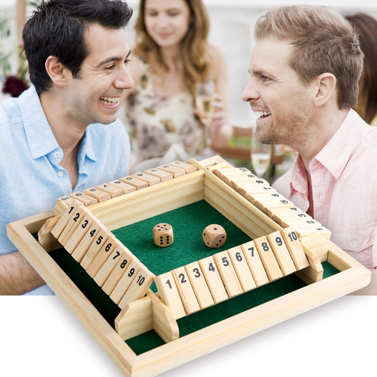 สี่ด้านดิจิตอล Flop เกมปาร์ตี้ปฏิสัมพันธ์เด็กการศึกษา Leisure Board เกมผู้ใหญ่ Decompression ของเล่นไม้, Green