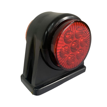 12/24V 2000-4000K 14 LEDs รถบรรทุกไฟด้านข้างสองสีไฟท้ายด้านข้างรถพ่วง, 14 LEDs