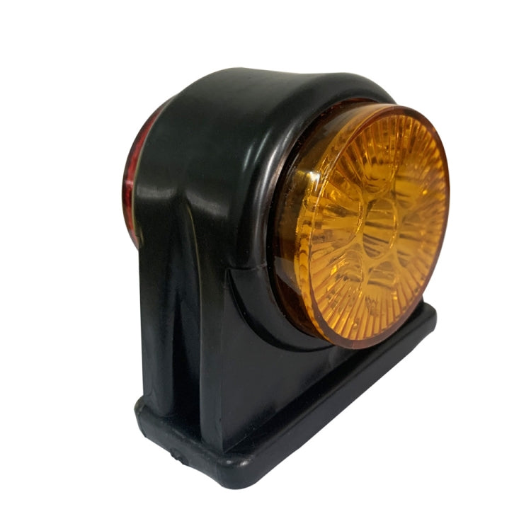 12/24V 2000-4000K 14 LEDs รถบรรทุกไฟด้านข้างสองสีไฟท้ายด้านข้างรถพ่วง, 14 LEDs