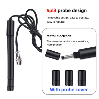 JPB-70A เครื่องวิเคราะห์ออกซิเจนละลายน้ำแบบพกพาคุณภาพน้ำเพาะเลี้ยงสัตว์น้ำเครื่องวัดออกซิเจนละลายน้ำเครื่องตรวจจับ