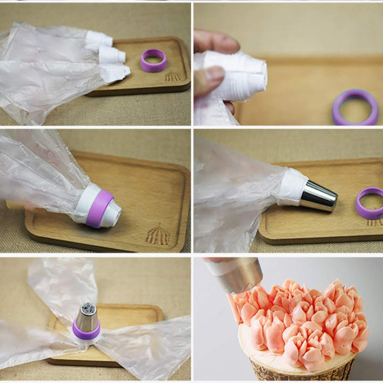 2 ชุด 27 in 1 ตกแต่งปากชุดไม่มีรอยต่อครีมบีบปาก, 27 PCS/Set