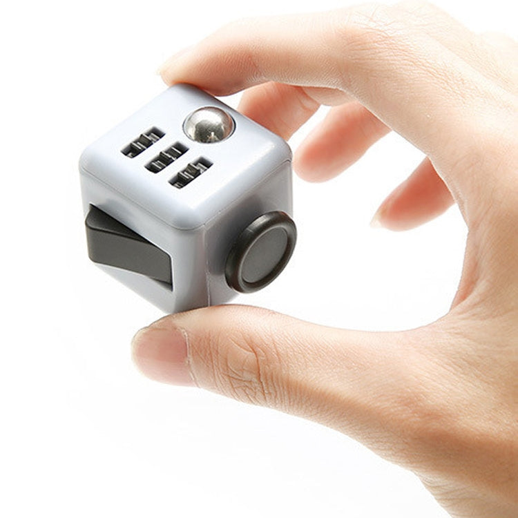 3 PCS Decompression Cube ของเล่นผู้ใหญ่ Decompression ลูกเต๋า, Gray + Black, Black+Red, White + Red, White