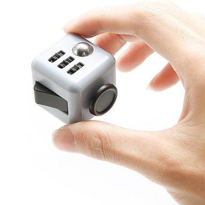 3 PCS Decompression Cube ของเล่นผู้ใหญ่ Decompression ลูกเต๋า, Gray + Black, Black+Red, White + Red, White