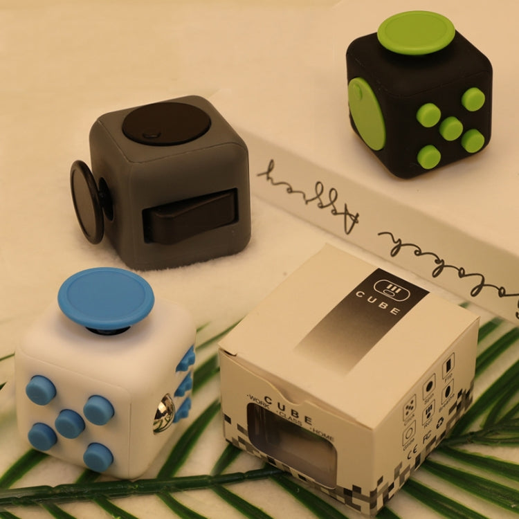 3 PCS Decompression Cube ของเล่นผู้ใหญ่ Decompression ลูกเต๋า, Gray + Black, Black+Red, White + Red, White