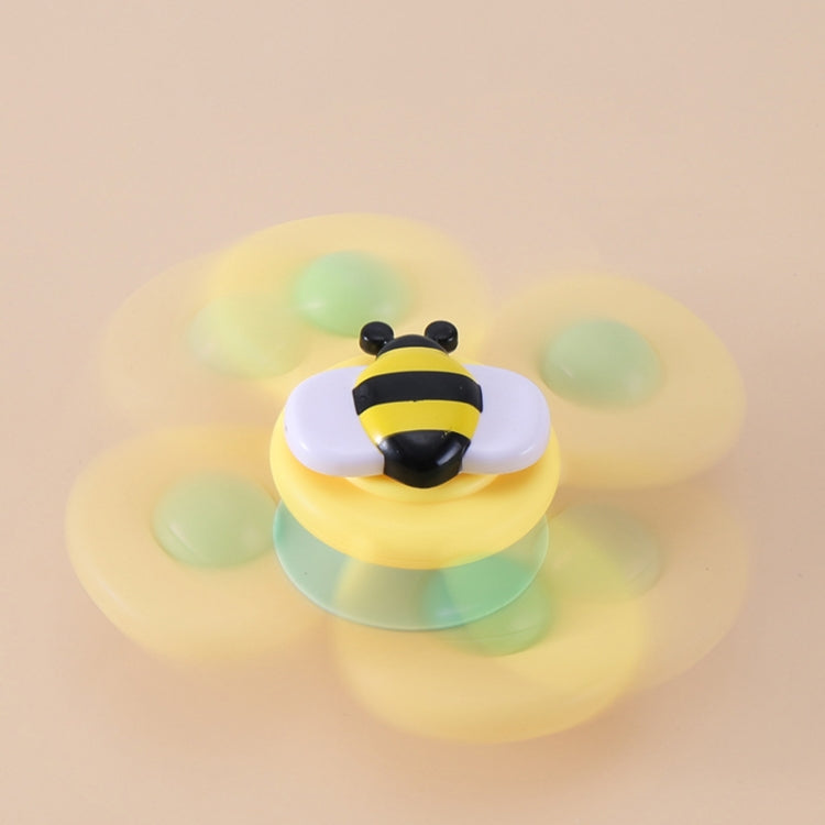 3 In 1 Fingertip Spinner Baby Rattle สามสีแมลง Sucker เปิดและเปิดสนุกของเล่นเด็กอาบน้ำ, Fingertip Spinner