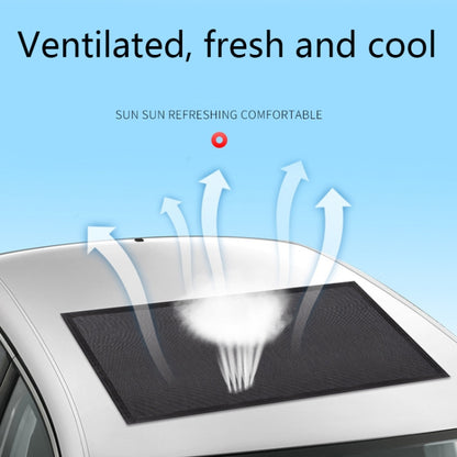 N913 หน้าจอตาข่ายไนลอนสำหรับแมลงฝุ่นระบายอากาศและBreathableซันรูฟMagnetic Sun Shade, 95x55cm