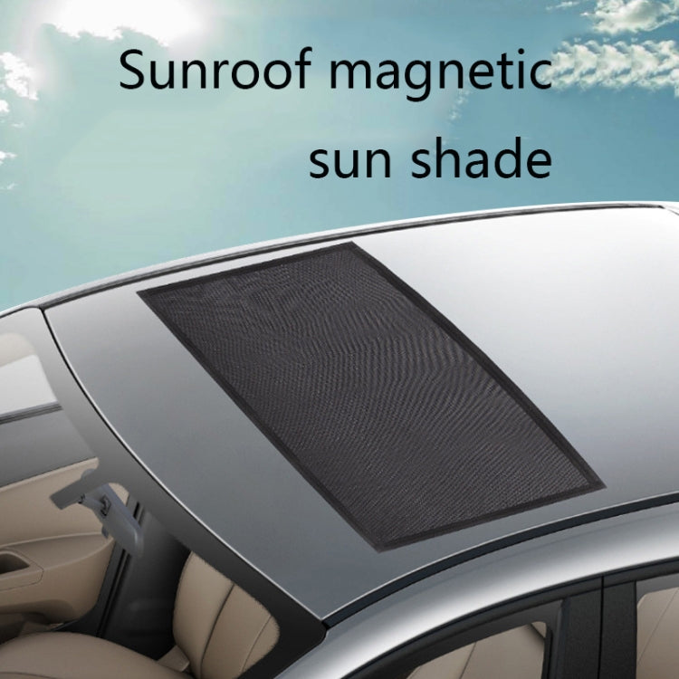 N913 หน้าจอตาข่ายไนลอนสำหรับแมลงฝุ่นระบายอากาศและBreathableซันรูฟMagnetic Sun Shade, 95x55cm