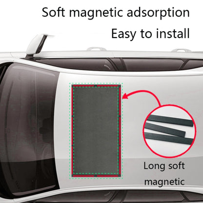 N913 หน้าจอตาข่ายไนลอนสำหรับแมลงฝุ่นระบายอากาศและBreathableซันรูฟMagnetic Sun Shade, 95x55cm