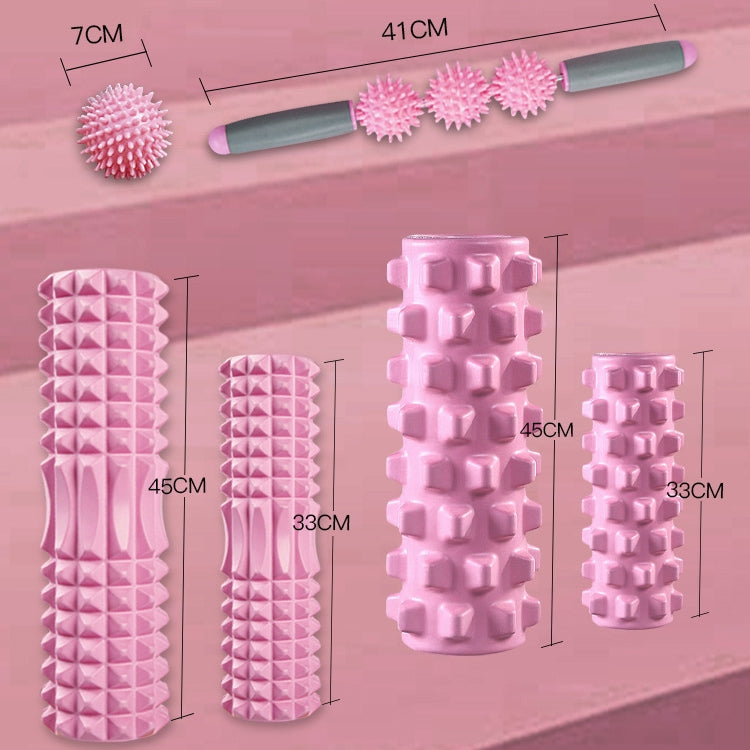 3 in 1 Eva Foam Roller ลูกกลิ้งผ่อนคลายกล้ามเนื้อกลวงชุดคอลัมน์โยคะความยาว:, 33cm (Blue Crescent), 33cm (Pink Crescent ), 33cm  (Purple Crescent ), 45cm (Pink Crescent), 45cm (Purple Crescent ), 45cm (Blue Crescent), 45cm (Pink Wolf Tooth )            ...