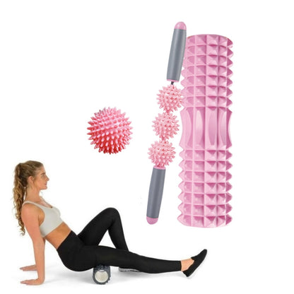 3 in 1 Eva Foam Roller ลูกกลิ้งผ่อนคลายกล้ามเนื้อกลวงชุดคอลัมน์โยคะความยาว:, 33cm (Blue Crescent), 33cm (Pink Crescent ), 33cm  (Purple Crescent ), 45cm (Pink Crescent), 45cm (Purple Crescent ), 45cm (Blue Crescent), 45cm (Pink Wolf Tooth )            ...