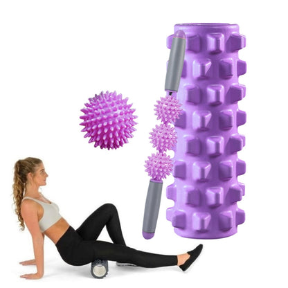 3 in 1 Eva Foam Roller ลูกกลิ้งผ่อนคลายกล้ามเนื้อกลวงชุดคอลัมน์โยคะความยาว:, 33cm (Blue Crescent), 33cm (Pink Crescent ), 33cm  (Purple Crescent ), 45cm (Pink Crescent), 45cm (Purple Crescent ), 45cm (Blue Crescent), 45cm (Pink Wolf Tooth )            ...