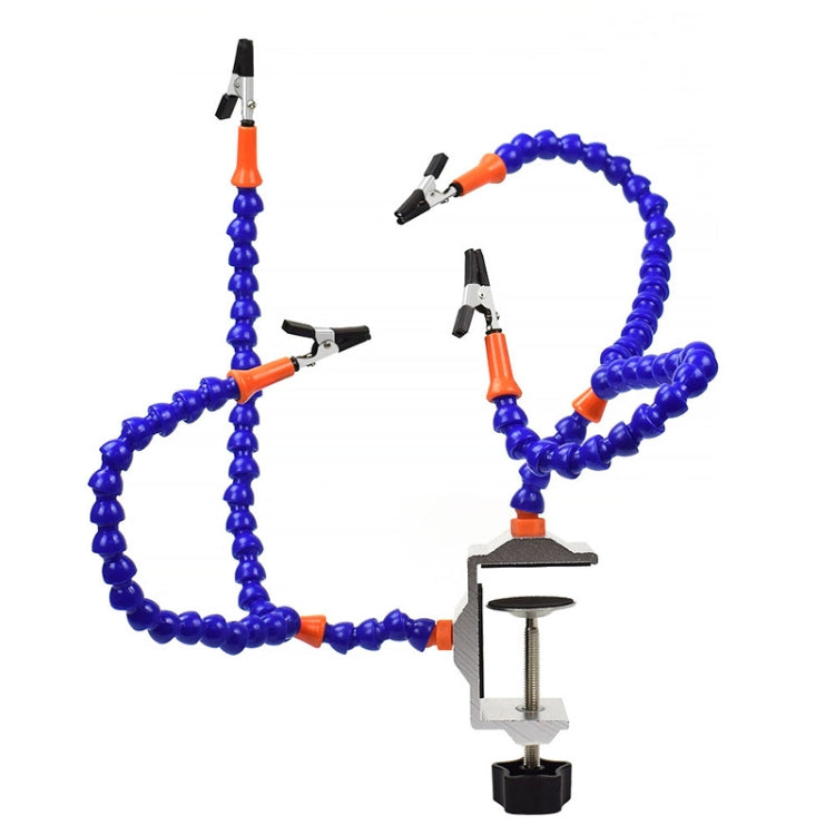 Universal Arm Thermostatic Welding Station โต๊ะทำงานอลูมิเนียมอัลลอยด์สี่ขากรรไกร, N-Y4BE-SY9