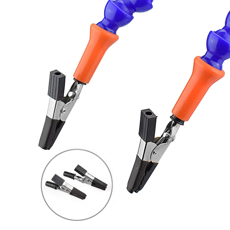 Universal Arm Thermostatic Welding Station โต๊ะทำงานอลูมิเนียมอัลลอยด์สี่ขากรรไกร, N-Y4BE-SY9
