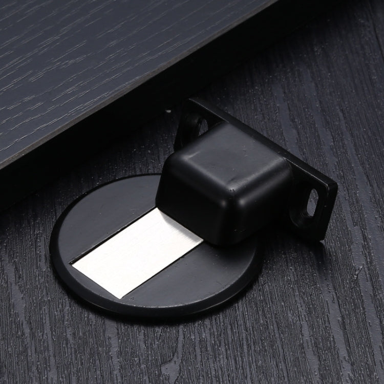 2 ชิ้นโลหะผสมสังกะสีไม่เจาะรูดูดเงียบที่แข็งแกร่งกันชนประตูแม่เหล็ก, Red Ancient, Brushed Steel, Black, White, Yellow, Bright Gold, Bronze