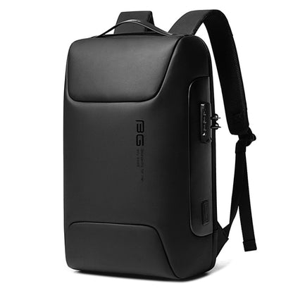 BANGE BG-7216 กระเป๋าสะพายไหล่กันน้ำป้องกันการโจรกรรมสำหรับผู้ชายกระเป๋าเดินทางเพื่อธุรกิจกระเป๋าเป้สะพายหลังคอมพิวเตอร์, BG-7216 (Blue), BG-7216 (Black), BG-7216 (Gray)