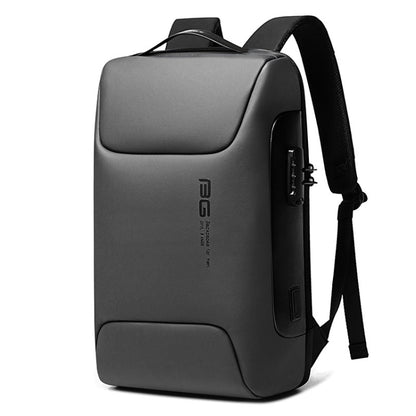 BANGE BG-7216 กระเป๋าสะพายไหล่กันน้ำป้องกันการโจรกรรมสำหรับผู้ชายกระเป๋าเดินทางเพื่อธุรกิจกระเป๋าเป้สะพายหลังคอมพิวเตอร์, BG-7216 (Blue), BG-7216 (Black), BG-7216 (Gray)