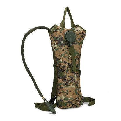 ถุงน้ำทหารยุทธวิธีกระเป๋าเป้สะพายหลัง Hydration Outdoor Camping Camelback ไนลอน CAMEL ถุงน้ำสำหรับขี่จักรยาน, 3L