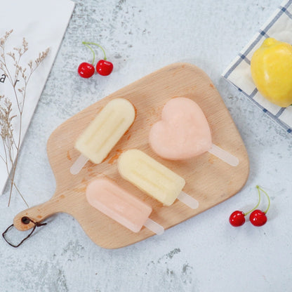 3 in 1 ฤดูร้อนซิลิโคน Popsicle แม่พิมพ์ครีมแม่พิมพ์ DIY ชุดแม่พิมพ์