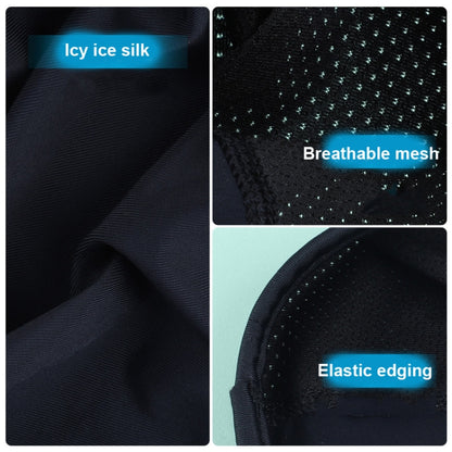 WEST BIKING ฤดูร้อนขี่หมวกไหมน้ำแข็งเครื่องดูดควันกันลมหมวกด้านในบางระบายอากาศได้และแห้งเร็วหมวกซับในหมวกกันน็อค, Helmet Lining Cap(Black), Helmet Lining Cap(Gray)