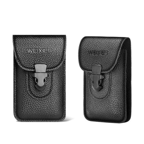 3 ชิ้น WEIXIER 8640 7 นิ้วเข็มขัดคาดเอวกระเป๋ากีฬากลางแจ้งผู้ชายโทรศัพท์มือถือกระเป๋าเอว, WEIXIER 8640