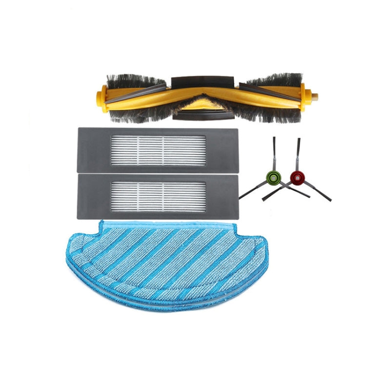 อุปกรณ์เสริมหุ่นยนต์กวาดเครื่องดูดฝุ่นเหมาะสำหรับ Ecovacs Deebot T8 AIVI/T8 MAX, อุปกรณ์เสริม, Suit, 3 PCS Rag, 4 PCS Side Brush, 4 PCS Filter, Main Brush