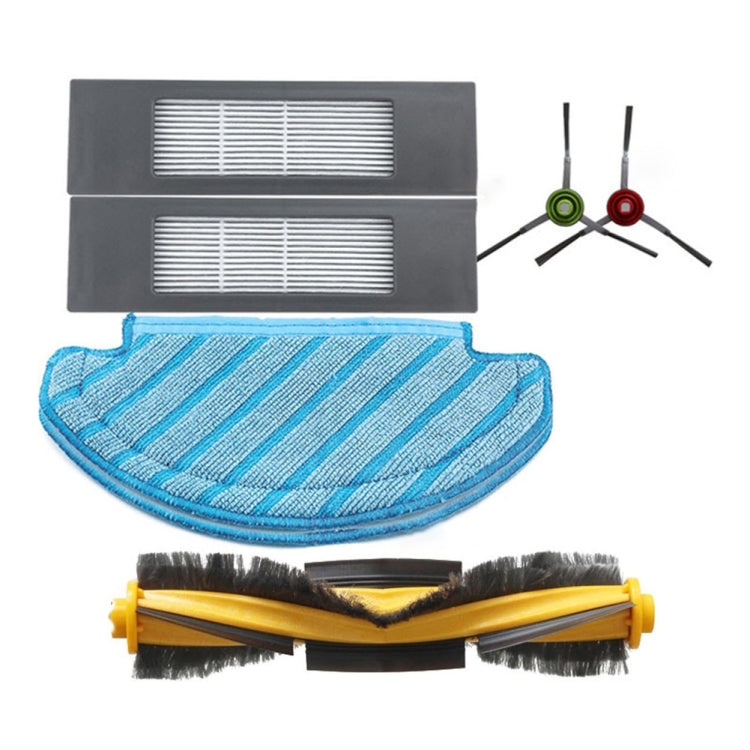 อุปกรณ์เสริมหุ่นยนต์กวาดเครื่องดูดฝุ่นเหมาะสำหรับ Ecovacs Deebot T8 AIVI/T8 MAX, อุปกรณ์เสริม, Suit, 3 PCS Rag, 4 PCS Side Brush, 4 PCS Filter, Main Brush