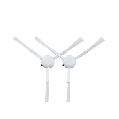 อุปกรณ์เสริมหุ่นยนต์กวาดสำหรับ Xiaomi Mijia 1C ข้อมูลจำเพาะ:, 7 in 1, 2 Side Brush Black, Wipes