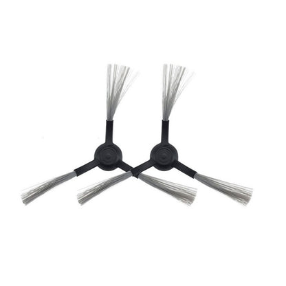 อุปกรณ์เสริมหุ่นยนต์กวาดสำหรับ Xiaomi Mijia 1C ข้อมูลจำเพาะ:, 7 in 1, 2 Side Brush Black, Wipes