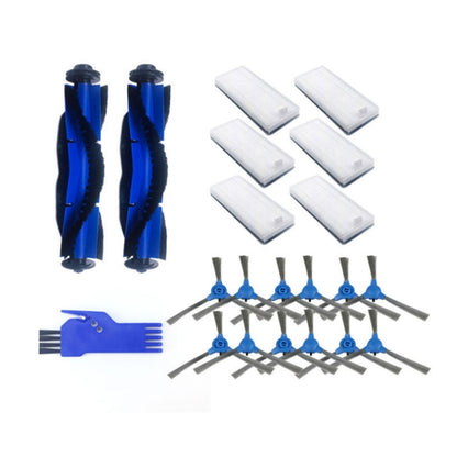 อุปกรณ์เสริมเครื่องกวาดเหมาะสำหรับ Eufy RoboVac 11S/30/30C/15C/12/35C, ข้อมูลจำเพาะ:, Suit, Main Brush, 8 PCS Side Brush, 8 PCS Filter, Main Brush Cover, Primary Filter, Universal Wheel