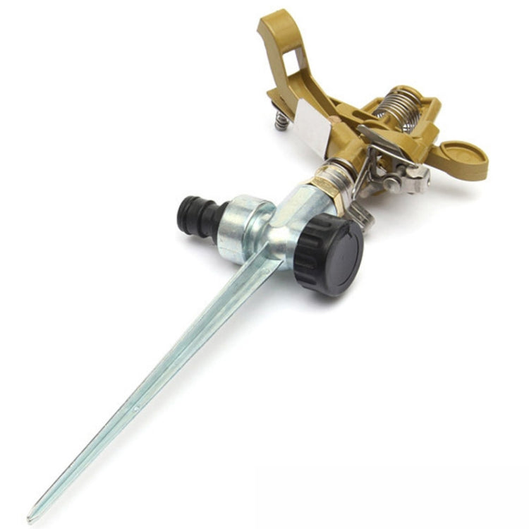 สปริงเกลอร์สนามหญ้าหมุนสวนโลหะผสมสังกะสีสปริงเกลอร์โยกการเกษตร, Rotating Lawn Sprinklers