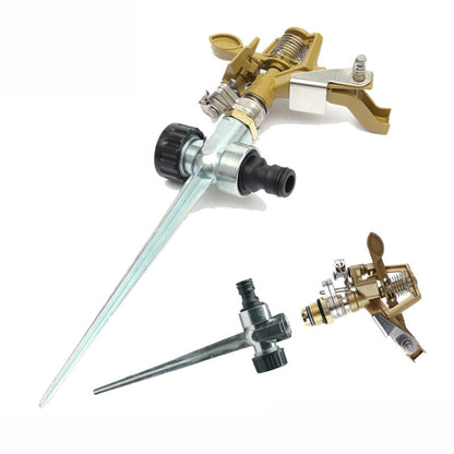 สปริงเกลอร์สนามหญ้าหมุนสวนโลหะผสมสังกะสีสปริงเกลอร์โยกการเกษตร, Rotating Lawn Sprinklers