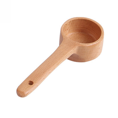 ช้อนไม้ด้ามยาวช้อนปรุงรสช้อนขนมหวานกาแฟช้อนชานม, Seasoning Spoon Small, Seasoning Spoon Medium, Seasoning Spoon Large