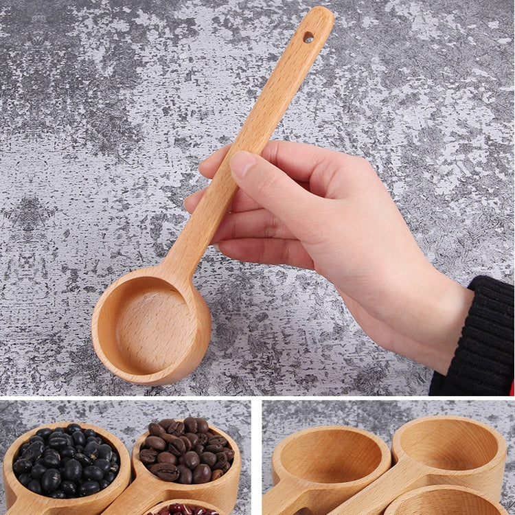 ช้อนไม้ด้ามยาวช้อนปรุงรสช้อนขนมหวานกาแฟช้อนชานม, Seasoning Spoon Small, Seasoning Spoon Medium, Seasoning Spoon Large