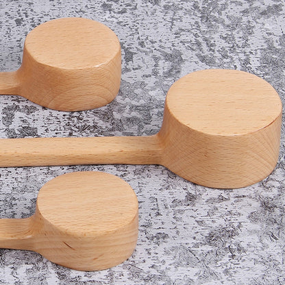 ช้อนไม้ด้ามยาวช้อนปรุงรสช้อนขนมหวานกาแฟช้อนชานม, Seasoning Spoon Small, Seasoning Spoon Medium, Seasoning Spoon Large