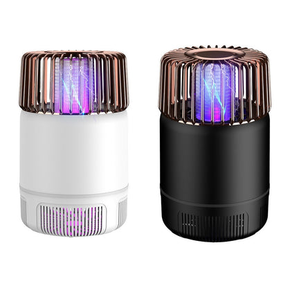 เครื่องกำจัดยุงด้วยแสง USB Photocatalyst เครื่องกำจัดยุงไฟฟ้าแบบสองในหนึ่งเดียว, White Gold  (Electric Shock + Suction), White (Electric Shock)