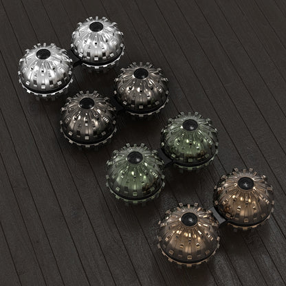 ลูกบอลนวดสยาม ปลายนิ้วปินเนอร์ของเล่นบีบอัดสิ่งประดิษฐ์, (Silver), (Black), (Bronze), (Red Copper)