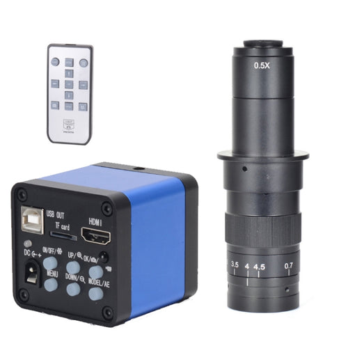 กล้องอุตสาหกรรม 16 ล้านพิกเซล + 0745 เลนส์กล้องปรับโฟกัสได้ CCD กล้องจุลทรรศน์อิเล็กตรอนภาพความละเอียดสูง, 16 Million Pixel